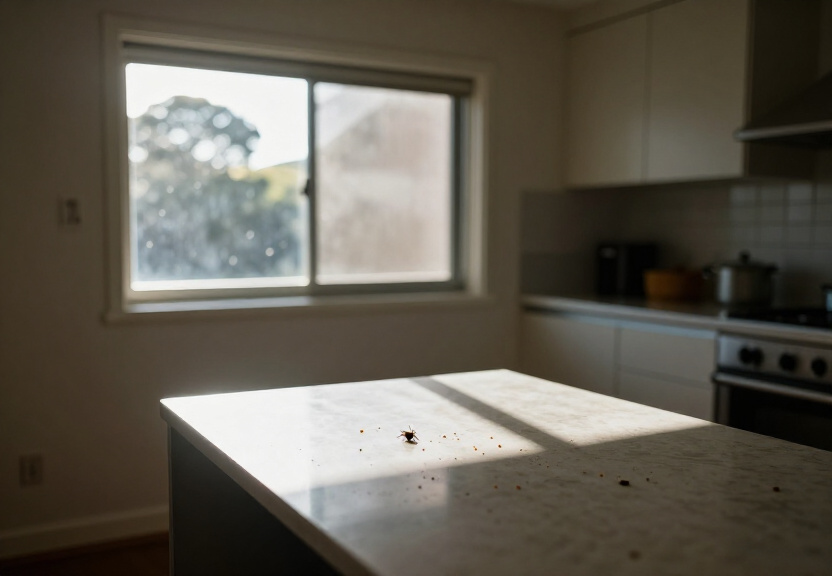 Bee hive inside a wall cavity of a Gymea house